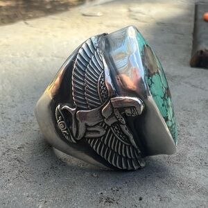 Gypsy Silver Goddess Ring
